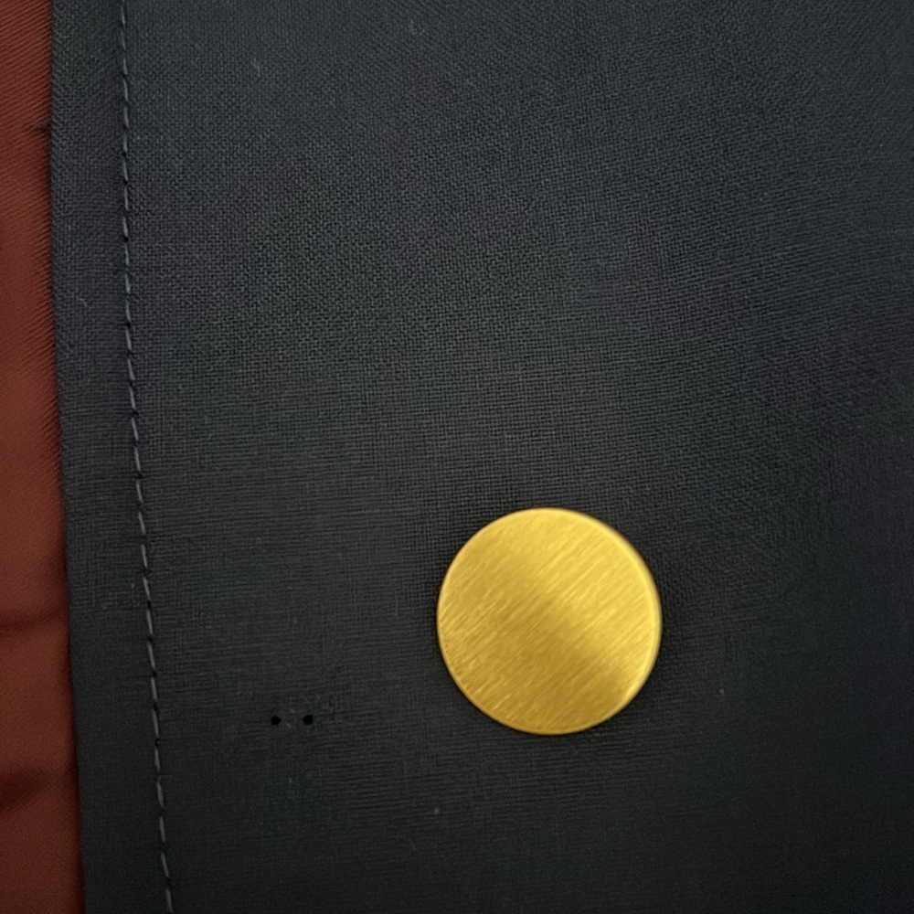 Vintage Navy Blue Gucci Blazer - Picture 6 of 10